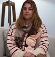 Adriana Ibba, mãe de Liz Ibba dos Santos, conversou com o Fantástico, da TV Globo  Foto: Reprodução/TV Globo