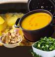 SOPA DE LEGUMES ASSADOS  Foto: Bake and Cake Gourmet