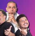 Henrique Fogaça diz ter uma marca de roupas com nome semelhante ao do podcast de Igão e Mítico  Foto: Fotomontagem: Sala de TV (Fotos: Reproduções)