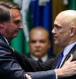 Bolsonaro acusa Alexandre de Moraes de ter problemas 'pessoais' com ele.  Foto: Wilton Junior/Estadão / Estadão