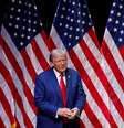 Donald Trump em Asheville, Carolina do Norte
 14/8/2024    REUTERS/Jonathan Drake  Foto: Reuters