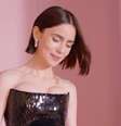 Lily Collins   Foto: Reprodução/Instagram/@emilyinparis / Elas no Tapete Vermelho