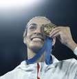 Imane Khelif levou o ouro na Olimpíada de Paris-2024  Foto: Peter Cziborra / Reuters