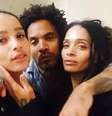 Zöe Kravitz e os pais, Lenny e Lisa Bonet  Foto: Reprodução Instagram / @zoekravitz / Estadão