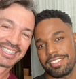 Emerson Ferretti e Jordan Dafner em foto postada em junho  Foto: Reprodução: Instagram/jordandafner