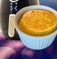 Suflê de queijo na Airfryer: o mais fácil que existe  Foto: Bake and Cake Gourmet