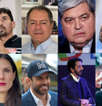 Altino Prazeres (PSTU), Bebeto Haddad (DC), Datena (PSBD), Guilherme Boulos (PSOL), João Pimenta (PCO), Maria Helena (Novo), Pablo Marçal (PRTB), Ricardo Nunes (MDB), Ricardo Senese (UP) e Tabata Amaral (PSB)    Foto: Montagem: Paulo Iannone/Divulgação Sindicato Metroviários SP; Divulgação; Aloisio Mauricio/FotoArena/Estadão Conteúdo; Ricardo Matsukawa/Especial para o Terra; Divulgação; Reprodução/Instagram/@marinahelenabr; Felipe Rau/Estadão Conteúdo; Werther Santana/Estadão Conteúdo; @ricardosenese.up via Instagram / Estadão; Felipe Rau/Estadão Conteúdo