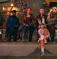 Kevin Hart (Roland), Cate Blanchett (Lilith), Jamie Lee Curtis (Tannis), Ariana Greenblatt (Tiny Tina) e Florian Munteanu (Krieg) em 'Borderlands'.  Foto: Katalin Vermes/Lionsgate/Divulgação / Estadão