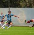 Flamengo soube se defender bem para garantir triunfo sobre o Grêmio, fora de casa –  Foto: Vinicius Saraiva / Grêmio FBPA / Jogada10