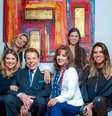 Silvio Santos e família Abravanel  Foto: Rogério Pallatta/SBT