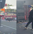 Cantor Leonardo chora em show ao falar de morte de Silvio Santos  Foto: Reprodução