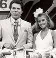 Mariette com Silvio Santos em programa do início da década de 1980 no SBT  Foto: Reprodução