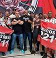 Dirigente do Flamengo reúne torcidas organizadas em apoio à campanha eleitoral  Foto: Divulgação