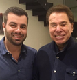 Fernando Poli resgatou fotos ao lado de Silvio Santos e Tiago Abravanel, com quem tem um relacionamento desde 2015  Foto: Reprodução: Instagram/ferpoli