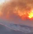 O incêndio no Parque Nacional da Serra do Cipó, localizado na Região Central de Minas Gerais, entrou no seu terceiro dia  Foto: Reprodução / Redes Sociais / Perfil Brasil