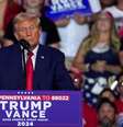 Donald Trump em busca de mais um mandato na Casa Branca  Foto: Jeenah Moon / Reuters