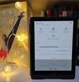 Configurações do Kindle permitem ajustar temperatura da luminosidade, nome do dispositivo e modo noturno  Foto: Bruna Arimathea/Estadão / Estadão