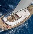 O iate que naufragou na Sicília, visto de cima  Foto: Emilio Bianchi/Perini Navi/Divulgação 