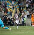 Arias celebra gol da classificação do Fluminense para as quartas da Libertadores –  Foto: Marina Garcia/Fluminense / Jogada10