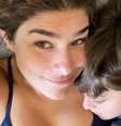 Priscila Fantin e seu filho, Romeo  Foto: @instagram | Reprodução