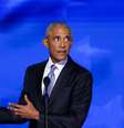 Barack Obama durante discurso na Convenção do Parido Democrata em Chicago, na terça-feira, 20   Foto: Reuters