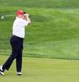 Donald Trump tem três clubes de golf (Doral, Mar-a-Lago e Bedminster).  Foto: Getty Images