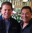 Silvio Santos com Jassa: a amizade começou em 1975 e foi ao salão a última saída do apresentador antes de morrer  Foto: Reprodução