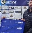 Livas Damazio e treinador   Foto: Divulgação / Esporte News Mundo