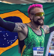 Vinicius Rodrigues ganhou uma medalha de prata em sua estreia nos Jogos Paralímpicos de Tóquio 2020  Foto: Reprodução: Instagram/vinirodriguees