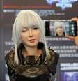 Um robô humanoide desenvolvido pela Ex-Robots pisca na Conferência Mundial de Robôs em Pequim, China, em 21 de agosto de 2024.  Foto: REUTERS/Florence Lo/Arquivo Foto