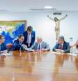 Reunião de Lula e Eduardo Paes em Brasília /  Foto: Reprodução/Twitter / Jogada10