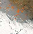Focos de fogo podem voltar nas próximas semana, em São Paulo  Foto: Reprodução/Climatempo