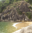 Morro dos limões, na Baía de Santos.  Foto: Reprodução/Portal Guarujá