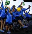 Cerimônia de abertura dos Jogos Paralímpicos   Foto: Julien De Rosa / Reuters