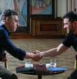 Luciano Huck com o presidente ucraniano Volodymyr Zelensky: o apresentador de entretenimento conseguiu uma proeza jornalística  Foto: Reprodução/Instagram