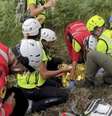 Idosa de 89 anos sobreviveu em montanha após cair em barranco e quebrar costelas  Foto: Divulgação