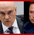 Musk ironiza Moraes e compara ministro a vilões de filmes após ameaça de suspensão do X  Foto: Reprodução