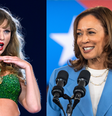 Grupo de fãs de Taylor Swift arrecada fundos para Kamala Harris  Foto: Getty Images