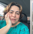 Virginia Alves usou as redes sociais para contar que esteve no santuário uma hora antes do desastre  Foto: Reprodução/Instagram