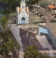 O teto do Santuário do Morro da Conceição, em Recife, no Pernambuco  Foto: Reprodução/TV Globo