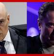 Musk e moraes  Foto: 