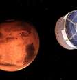 O robô Perseverance chegando a Marte, em concepção artística  Foto: Nasa/JPL-Caltech / BBC News Brasil