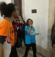 Alunos protestam contra professor na UFRJ  Foto: Reprodução/DCE UFRJ Mário Prata