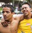 Jogadores da seleção brasileira em 2013, ano em que se tornaram bicampeões mundiais em Poznan, na Polônia.  Foto: Divulgação Futebol Social