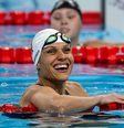Carol Santiago  Foto: Carol Santiago após final nos Jogos Paralímpicos de Paris-2024 (Alessandra Cabral/CPB) / Olimpíada Todo Dia
