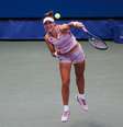 Bia Haddad Maia em ação no US Open  Foto: Reuters/Mike Frey