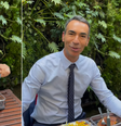 Cesar Tralli come marmita em refeitório da Globo  Foto: Reprodução/Instagram/@cesartralli