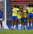 Brasil vence França e se classifica.   Foto: JAIME SALDARRIAGA/AFP via Getty Images / Esporte News Mundo