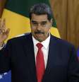 O ditador da Venezuela, Nicolás Maduro, participa de uma reunião em Brasília, Brasil  Foto: Wilton Junior/Estadão / Estadão