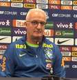 Dorival durante a coletiva de imprensa da seleção nesta quinta-feira (5) –  Foto: Felipe Camin/Jogada10 / Jogada10